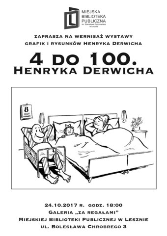 Wernisaż wystawy grafik i rysunków Henryka Derwicha