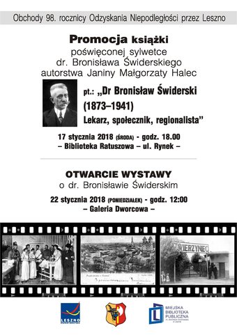 Otwarcie wystawy o dr. Bronisławie Świderskim