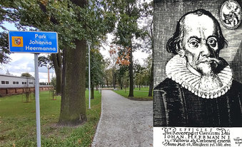 Ten duchowny i pisarz ma w Lesznie swój park