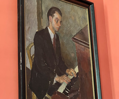 Portret Romana Maciejewskiego autorstwa Zdzisława Ruszkowskiego (1936r), jego przyjaciela (photo)