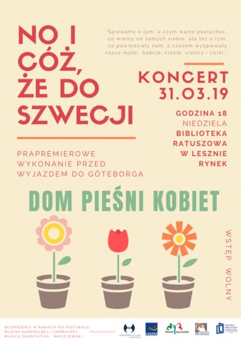 Koncert Chóru Dom Pieśni Kobiet w Bibliotece Ratuszowej