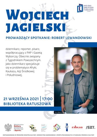 Wojciech Jagielski w Bibliotece Ratuszowej