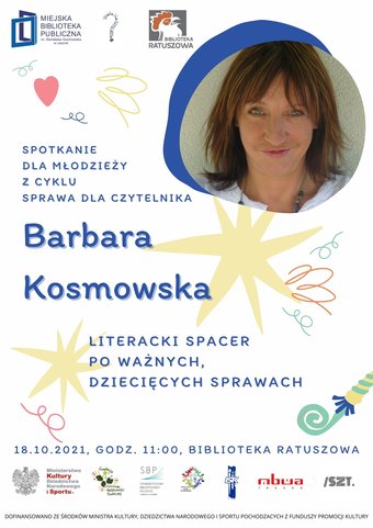 Barbara Kosmowska - spotkanie dla młodzieży