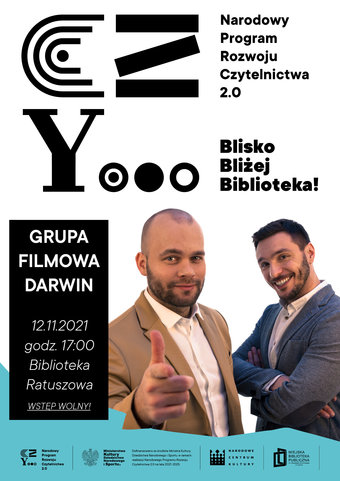 Grupa Filmowa Darwin w Bibliotece Ratuszowej!