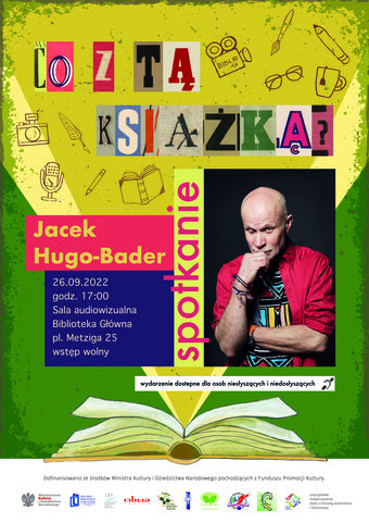 Jacek Hugo-Bader w Bibliotece!