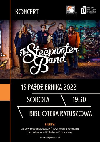 Koncert THE STEEPWATER BAND