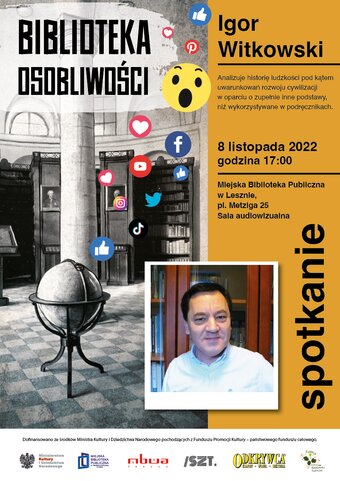 Igor Witkowski w Bibliotece Osobliwości