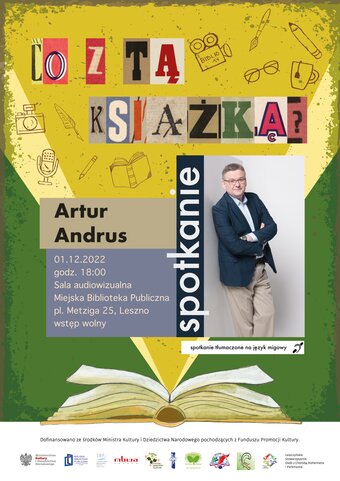 Artur ANDRUS w Bibliotece!