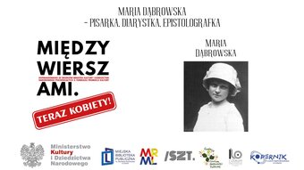 Maria Dąbrowska – pisarka, diarystka, epistolografka