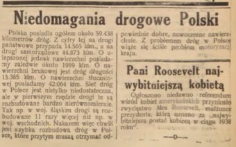 Polskie drogi – wczoraj i dziś