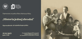 Historia jednej zbrodni - pokaz filmu