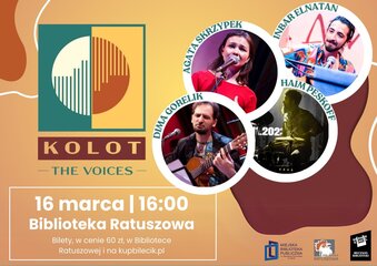 Międzynarodowy kwartet jazzowy - KOLOT / THE VOICES