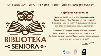 Biblioteka Seniora zaprasza!