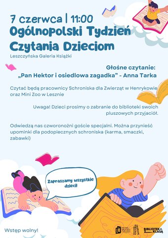 Zakończenie Tygodnia Czytania Dzieciom z Panem Hektorem