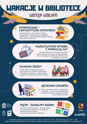 Wakacje w Bibliotece!