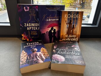 Nowości czytelnicze w naszej bibliotece