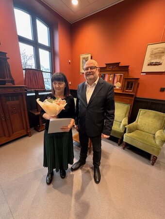 Spotkanie dyrektorów bibliotek powiatu leszczyńskiego w MBP w Lesznie