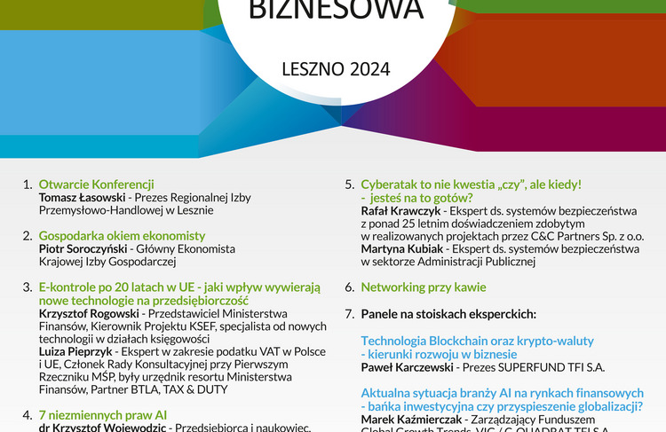 Konferencja biznesowa Leszno 2024