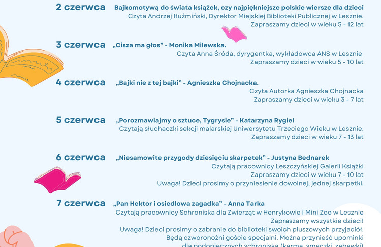 Ogólnopolski Tydzień Czytania Dzieciom