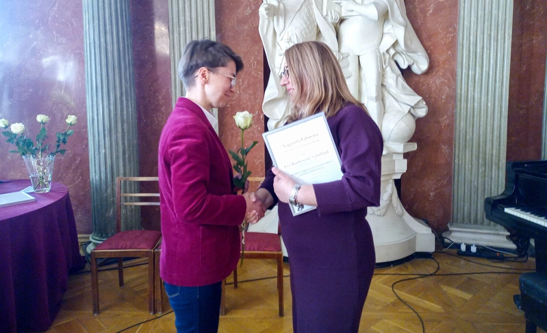 Ewa Bartkowiak-Nabzdyjak laureatką Nagrody im. Andrzeja Wojtkowskiego