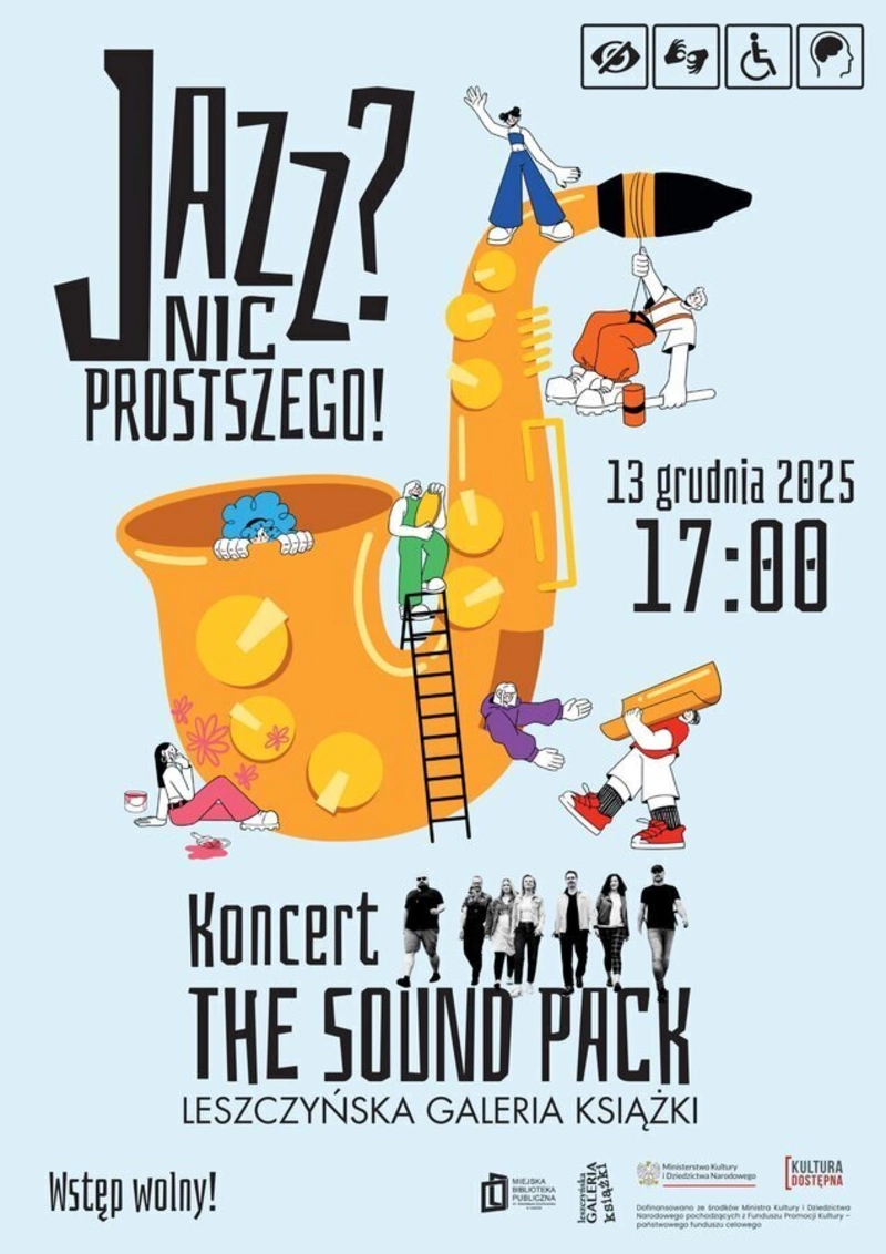 The Soundpack - koncert w Leszczyńskiej Galerii Książki
