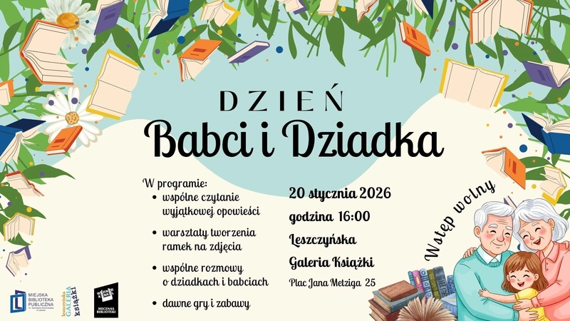 Dzień Babci i Dziadka w Leszczyńskiej Galerii Książki