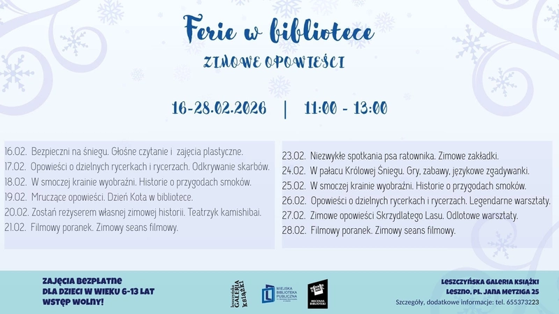 Zostań reżyserem własnej zimowej historii - teatrzyk kamishibai