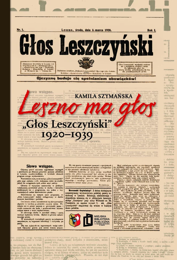 Leszno ma głos. „Głos Leszczyński” 1920-1939