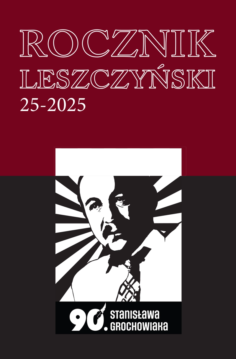 Czasopismo „Rocznik Leszczyński” tom 25-2025