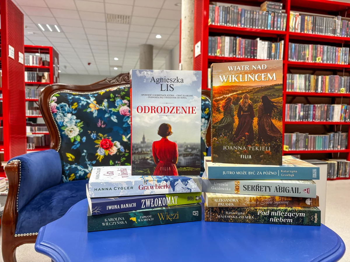 Nowości książkowe w naszej bibliotece