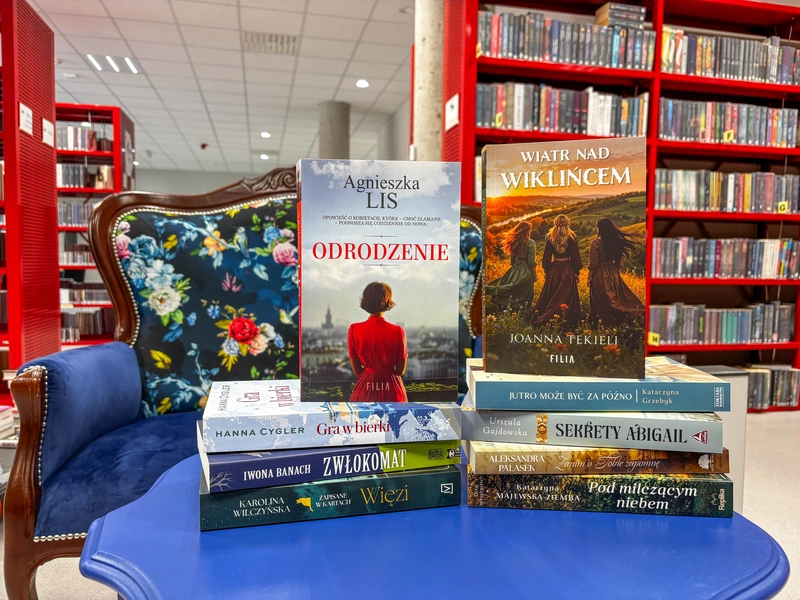 Nowości książkowe w naszej bibliotece