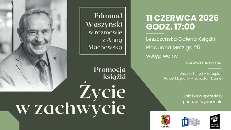 Promocja nowej książki profesora Edmunda Waszyńskiego