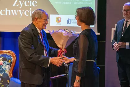Rozmowa o książce „Życie w zachwycie” w Leszczyńskiej Galerii Książki.