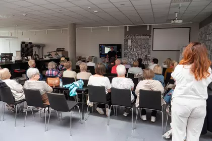 Spotkanie poświęcone Leszczyńskiej Bibliotece Cyfrowej i dawnym drukom.