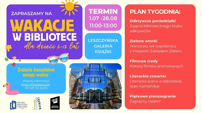 Wakacje w bibliotece