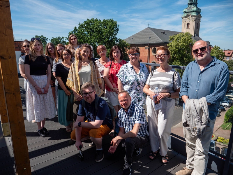 Bibliotekarze ze Śremu z wizytą w Lesznie