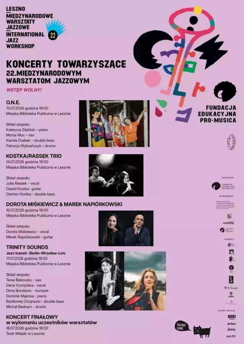 Koncert Kostka/Rassek Trio - Jazzowe lato w bibliotece 