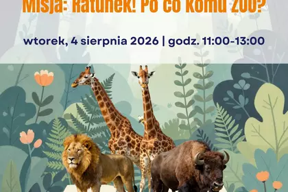 Plakat reklamujący wydarzenie cyklu Zielone Wtorki