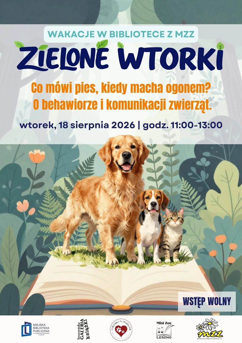  Co mówi pies, kiedy macha ogonem? O behawiorze i komunikacji zwierząt. 