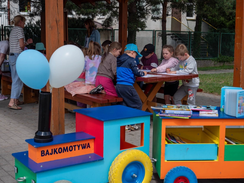 Pierwszy przystanek Bajkomotywy za nami