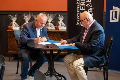 Podpisanie umowy o partnerstwie strategicznym z Polskim Związkiem Niewidomych.