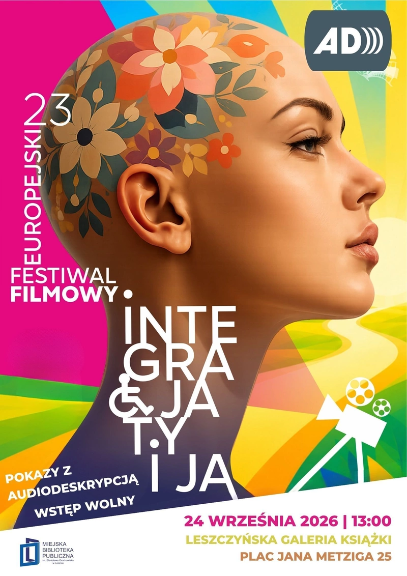 Specjalny pokaz z audiodeskrypcją - Mały Festiwal Filmowy „Integracja Ty i Ja”