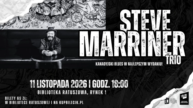 Steve Marriner - kanadyjski blues w mocnym trio!