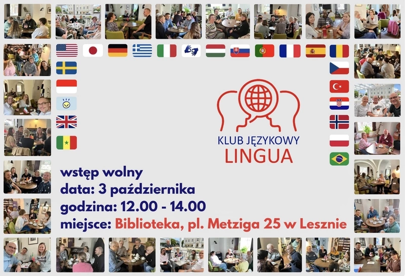 Klub Językowy LINGUA - po prostu porozmawiaj!