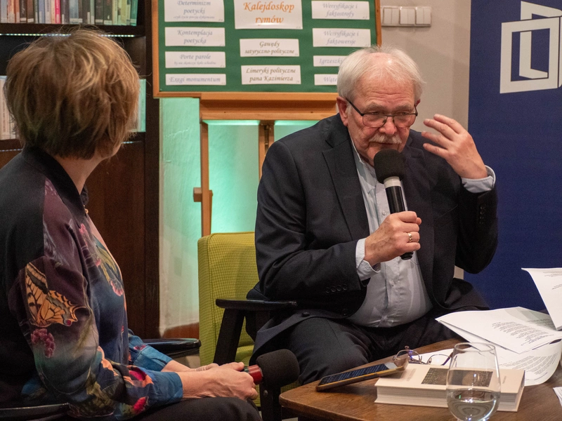 „Kalejdoskop rymów” - wieczór autorski Kazimierza Jaworskiego