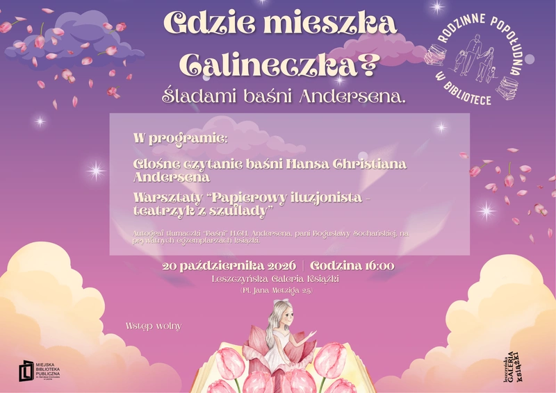 Gdzie mieszka Calineczka? Śladami Baśni Andersena.